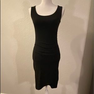 NWT Nicole Miller bodycon tank dress tulip hem XS